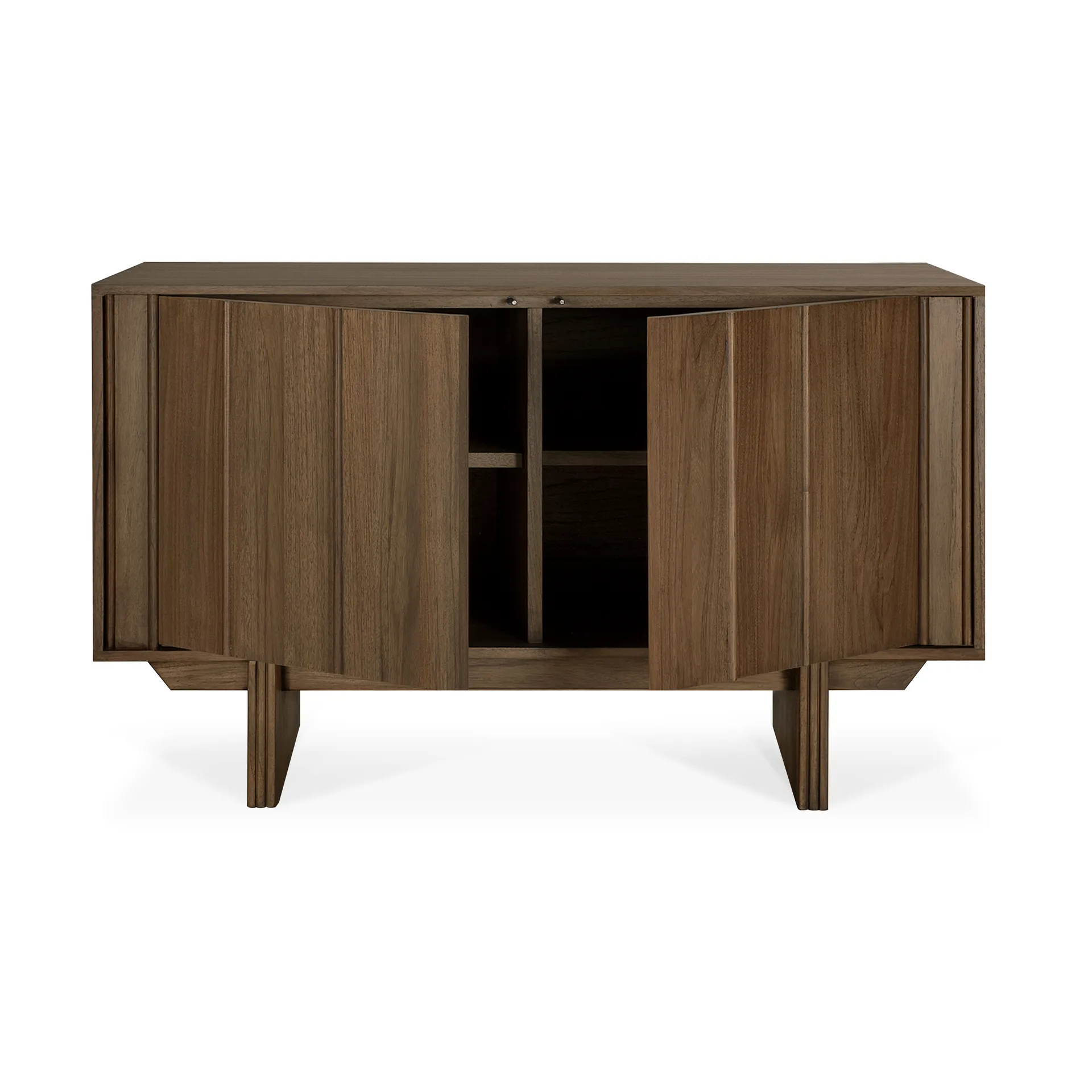 Credenza Pillar, Teak marrone wild, 119 cm Ethnicraft