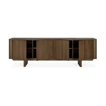 Credenza Pillar - Teak marrone wild, 220 cm - Ethnicraft