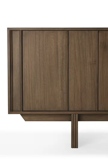 Credenza Pillar - Teak marrone wild, 220 cm - Ethnicraft