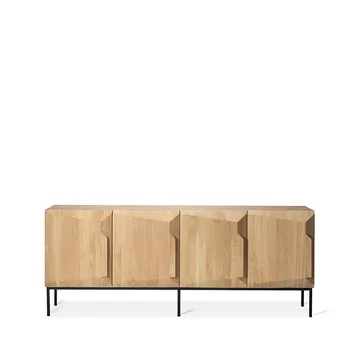 Credenza Stairs 4 ante - Rovere 200x80x46 cm - Ethnicraft