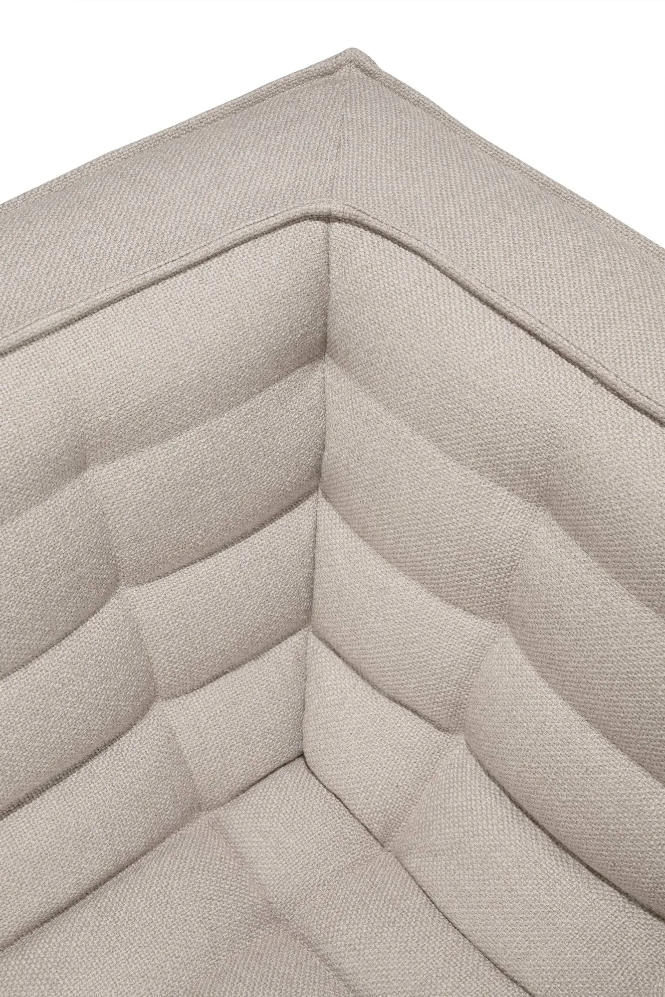 Divano N701 a 2 posti, Beige, con braccioli Ethnicraft