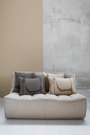 Divano N701 a 2 posti - Tessuto beige - Ethnicraft