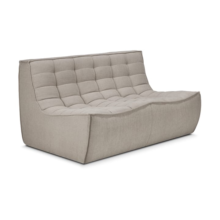 Divano N701 a 2 posti - Tessuto Ecru beige - Ethnicraft