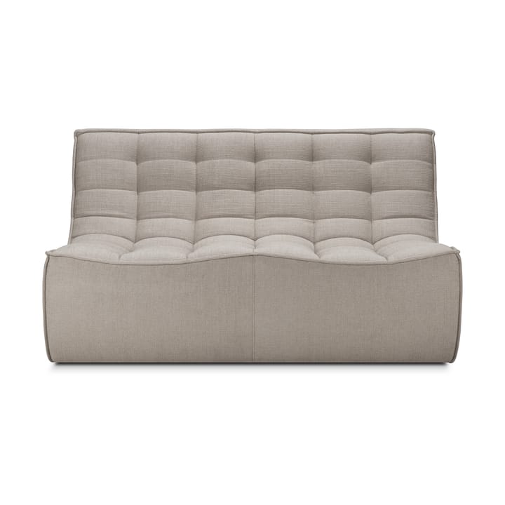 Divano N701 a 2 posti, Tessuto Ecru beige Ethnicraft