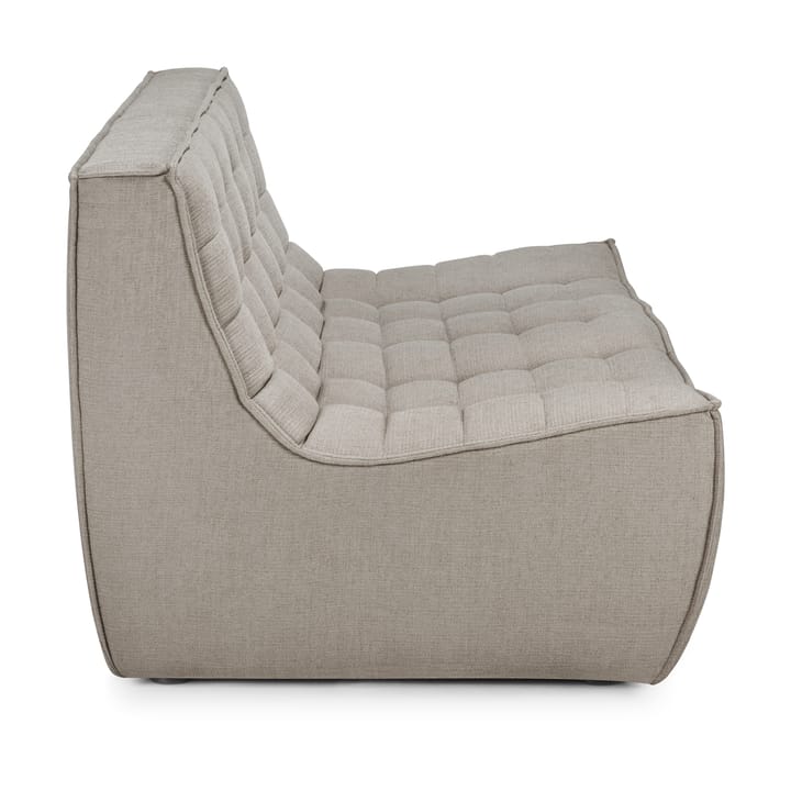 Divano N701 a 2 posti, Tessuto Ecru beige Ethnicraft