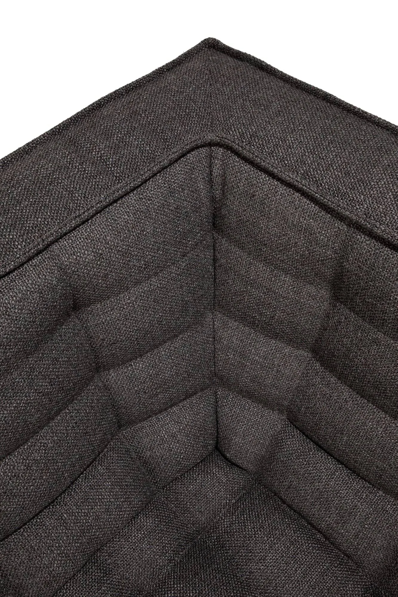 Divano N701 a 3 posti, Grigio scuro, con braccioli Ethnicraft