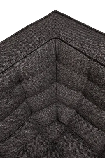 Divano N701 a 3 posti - Grigio scuro, con braccioli - Ethnicraft