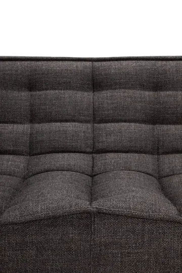 Divano N701 a 3 posti - Grigio scuro, con braccioli - Ethnicraft