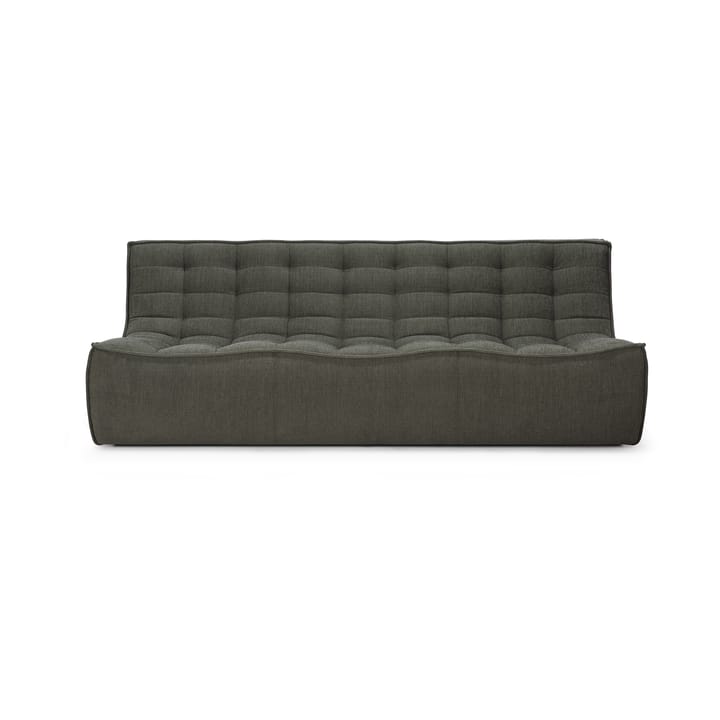 Divano N701 a 3 posti, Moss Eco fabric Ethnicraft