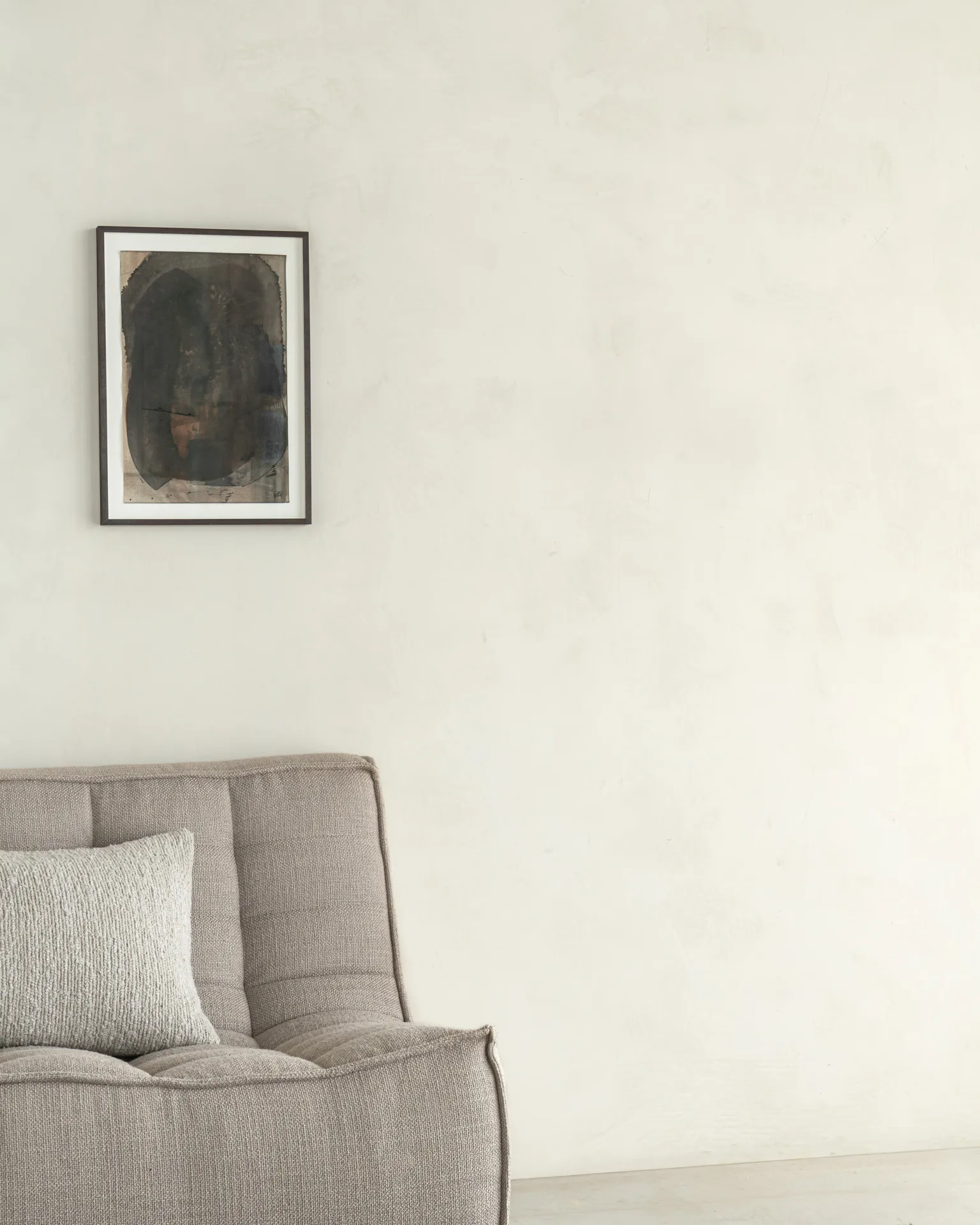 Divano N701 a 3 posti, Tessuto beige Ethnicraft