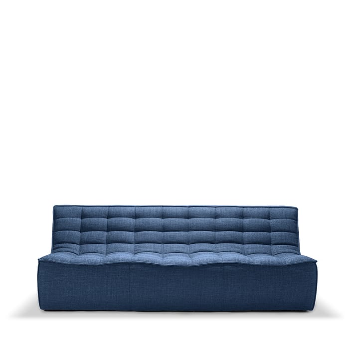 Divano N701 a 3 posti - Tessuto blu - Ethnicraft