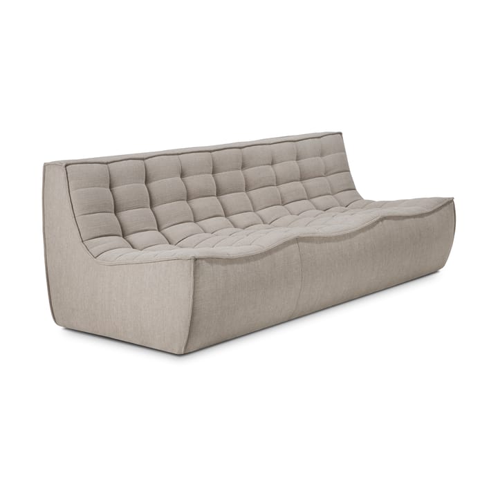 Divano N701 a 3 posti - Tessuto Ecru beige - Ethnicraft