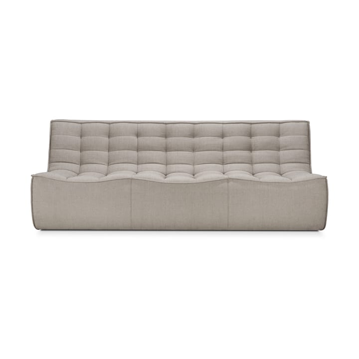 Divano N701 a 3 posti, Tessuto Ecru beige Ethnicraft