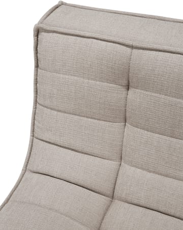 Divano N701 a 3 posti - Tessuto Ecru beige - Ethnicraft