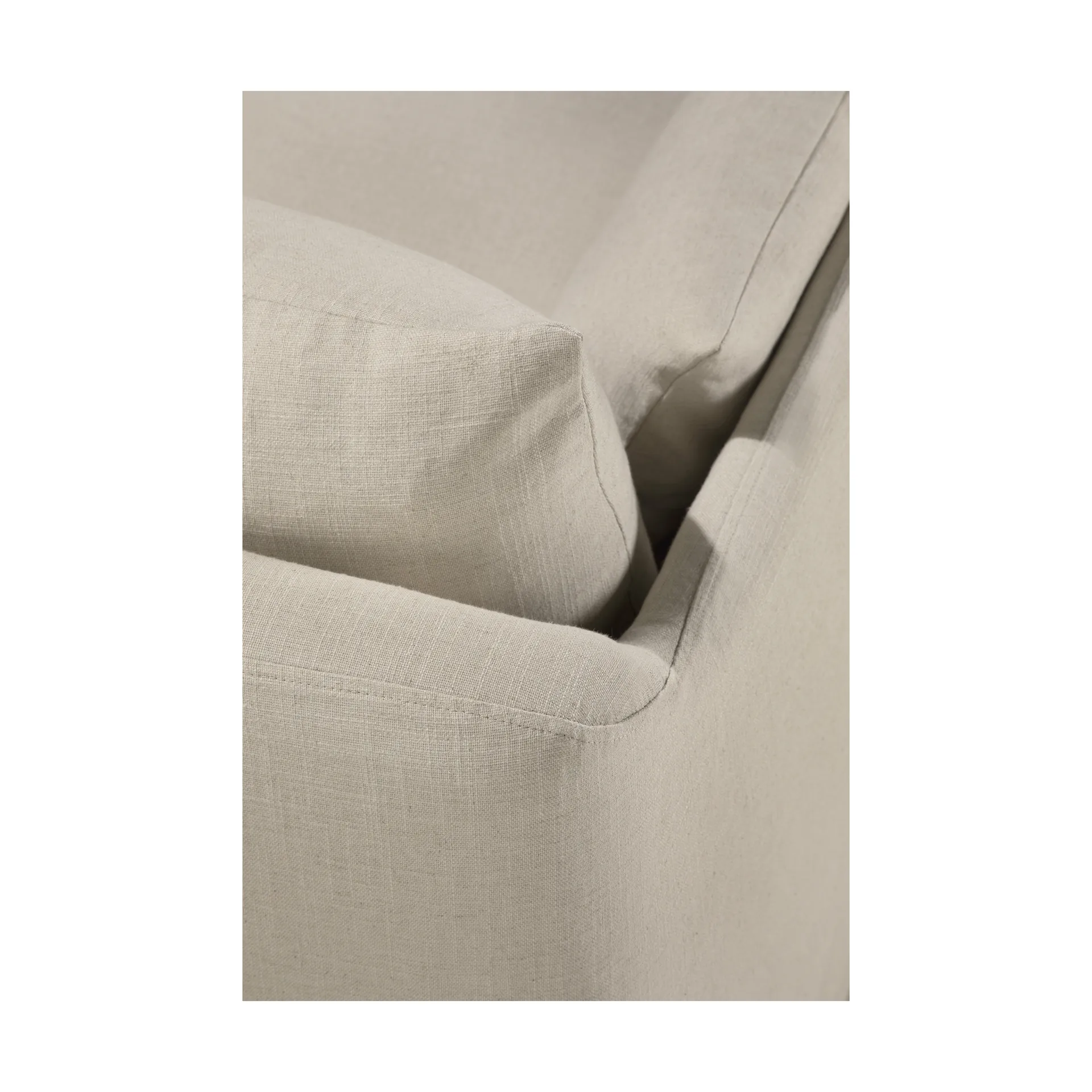 Divano Weave rivestimento sfoderabile, Bone, 3 posti Ethnicraft