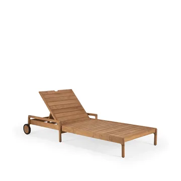 Lettino prendisole Jack in teak - Escluso cuscino - Ethnicraft