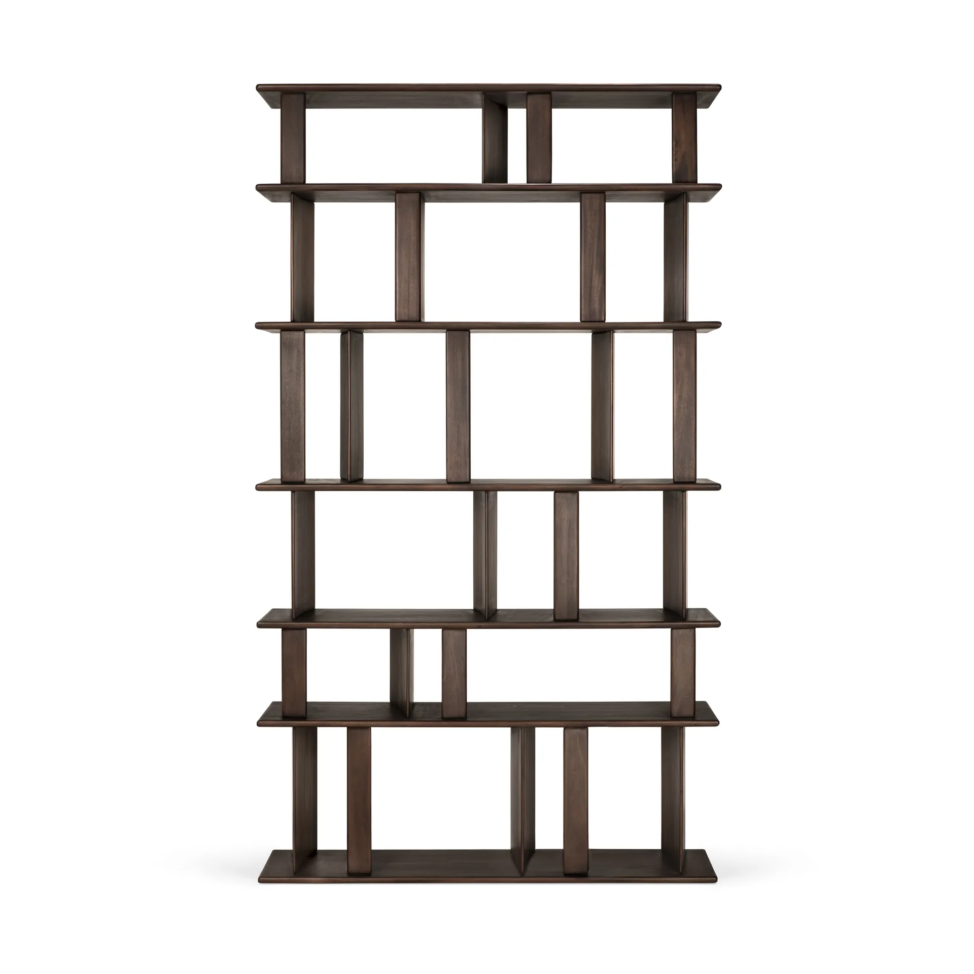 Libreria Block, Espresso matte mogano, 120x207 cm Ethnicraft