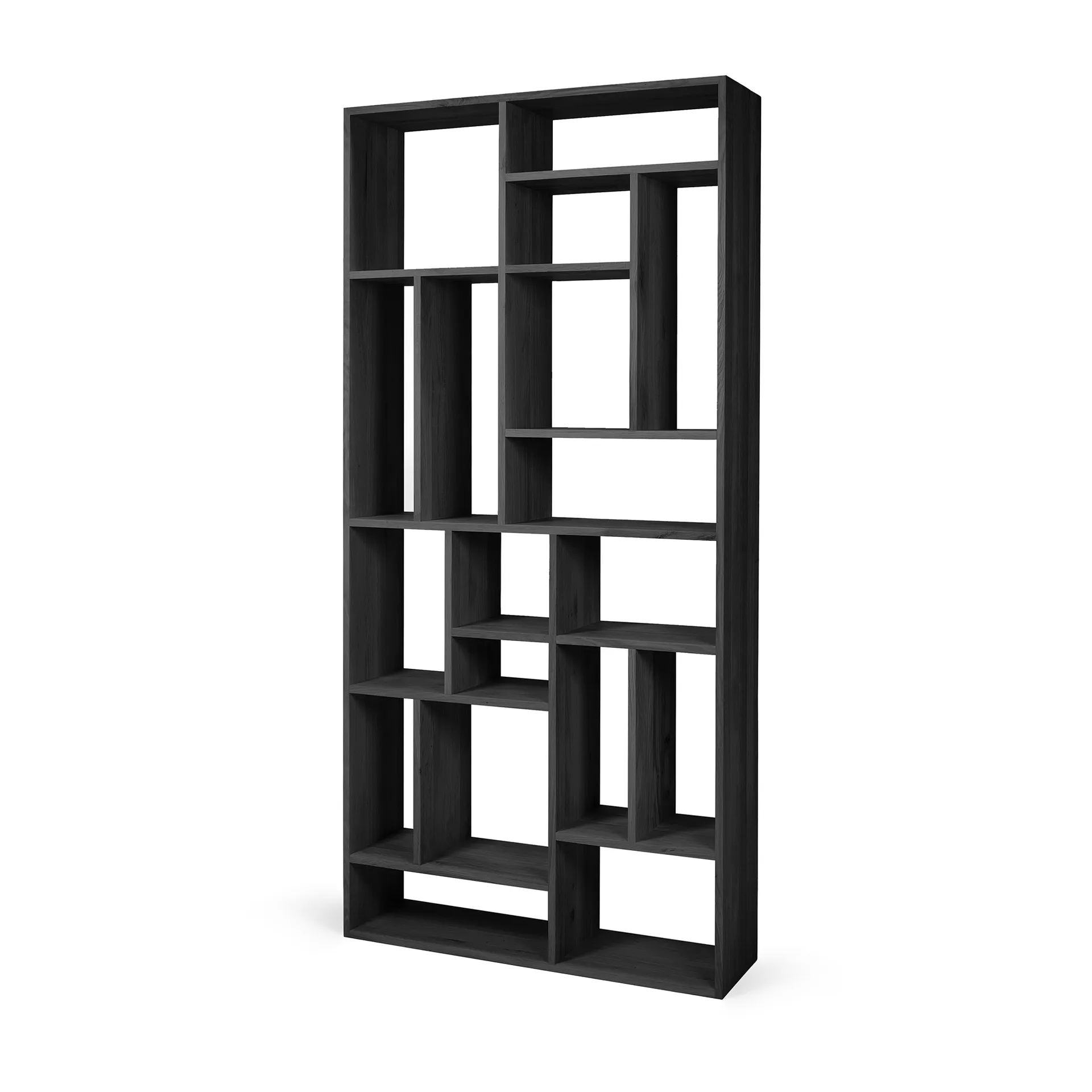 Libreria M Rack grande, Rovere nero Ethnicraft