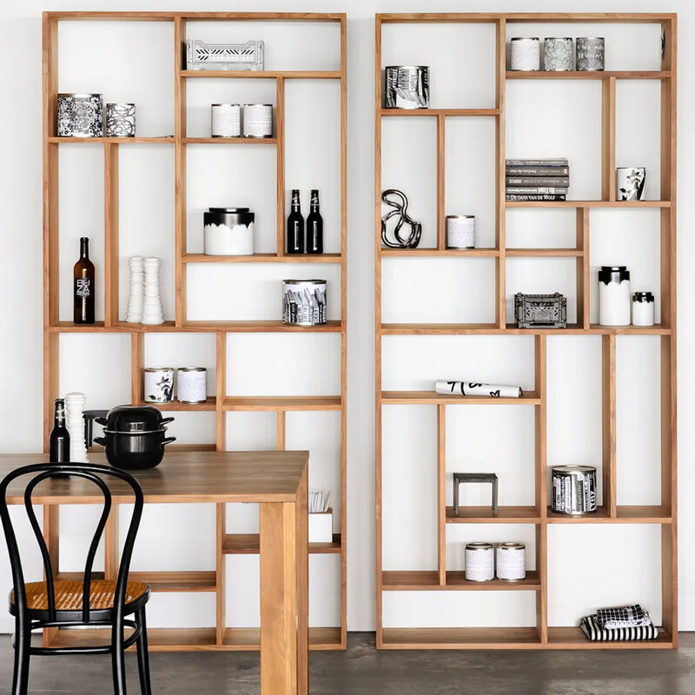 Libreria M Rack grande, Teak Ethnicraft