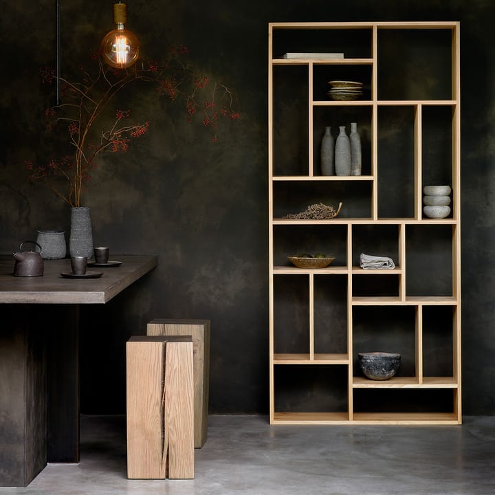 Libreria M Rack grande, Teak Ethnicraft