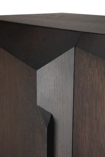 Libreria Stairs - Rovere laccato marrone-2 porte, 100x150 cm - Ethnicraft