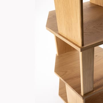 Mensola a colonna Stairs  - Olio cerato quercia 204x45 cm - Ethnicraft