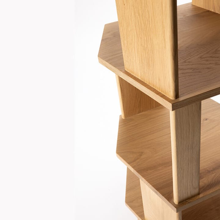 Mensola a colonna Stairs , Olio cerato quercia 204x45 cm Ethnicraft