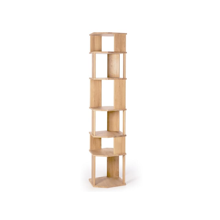Mensola a colonna Stairs  - Olio cerato quercia 204x45 cm - Ethnicraft