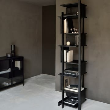 Mensola Abstract Column  - Teak nero 203x49 cm - Ethnicraft