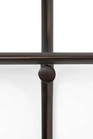 Mensola da parete PI  - Laccato mogano-3 ripiani-dark brown - Ethnicraft
