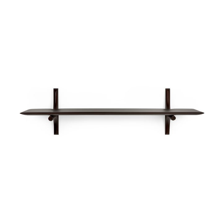 Mensola da parete PI , Mogano dark brown 100 cm Ethnicraft
