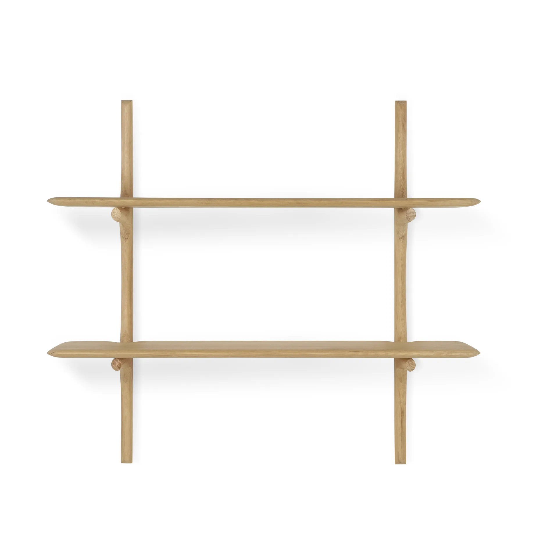 Mensola da parete PI, Rovere, 2 ripiani Ethnicraft