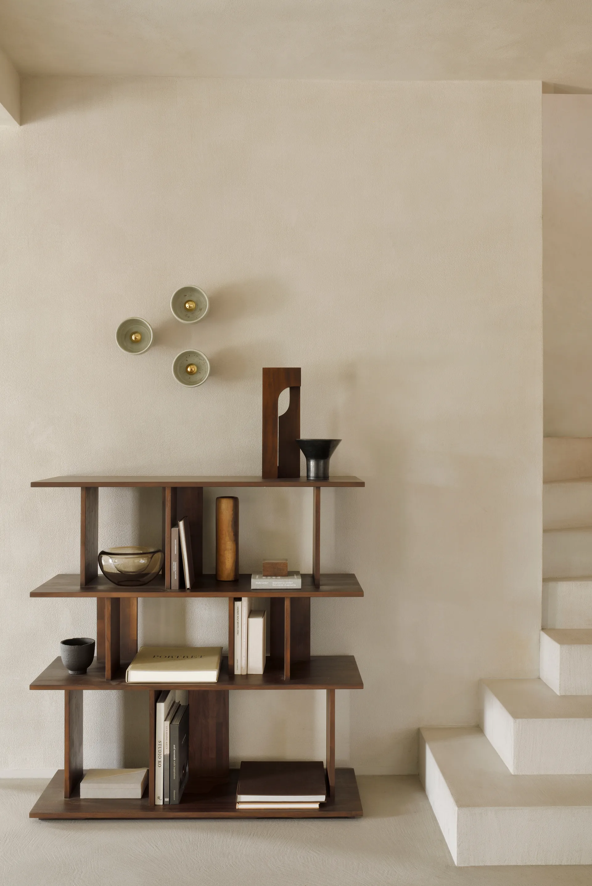 Mensola Irregular , Teak scuro small Ethnicraft