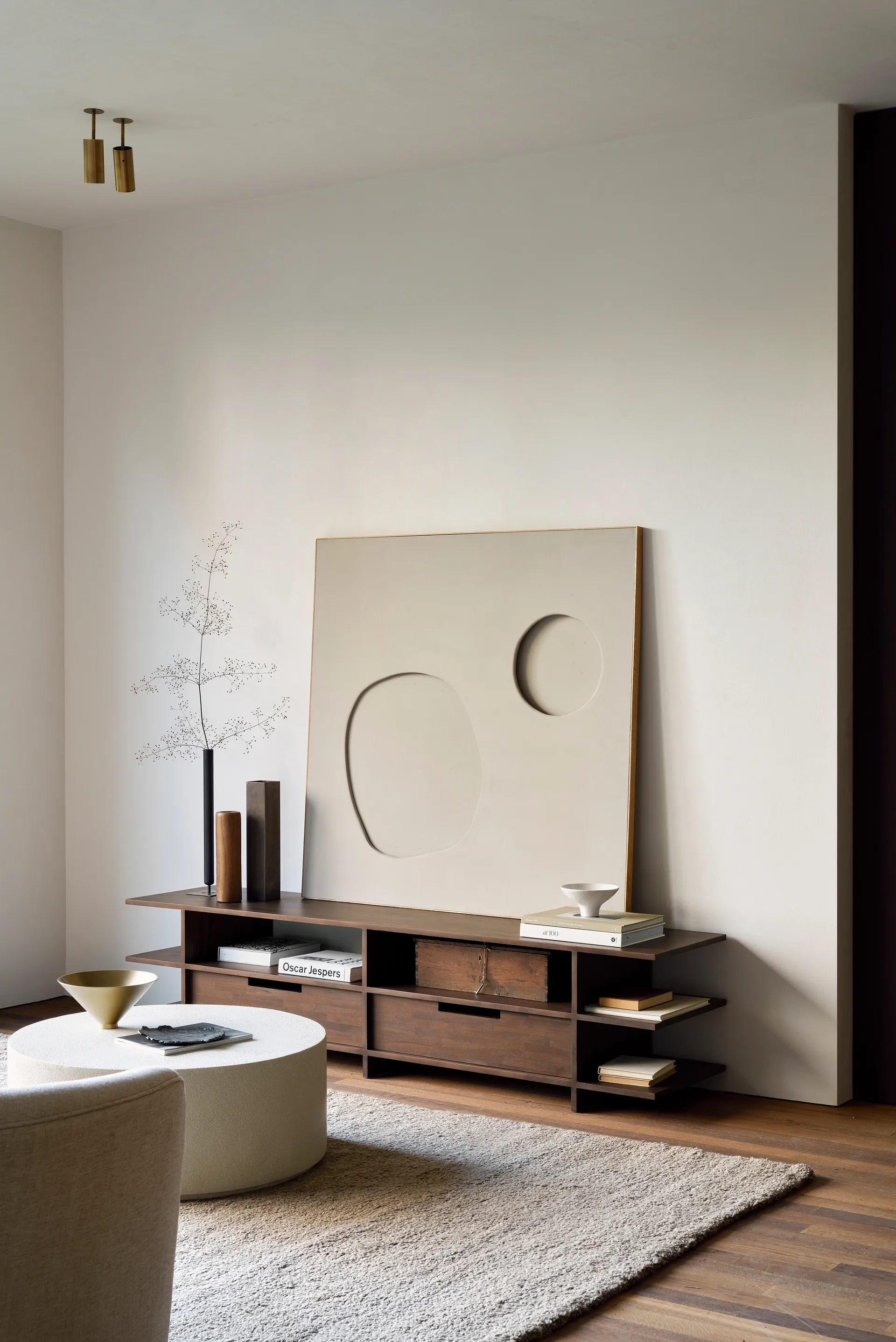 Mobile TV Kabuki , Teak tinto scuro Ethnicraft