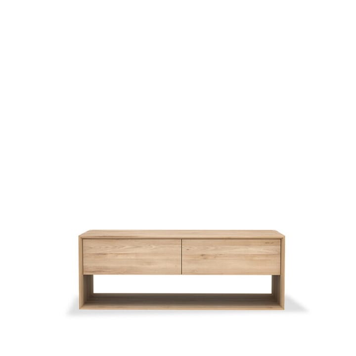 Mobile TV Nordic  - Rovere oliato cera 1 porta 1 cassetto 120 - Ethnicraft