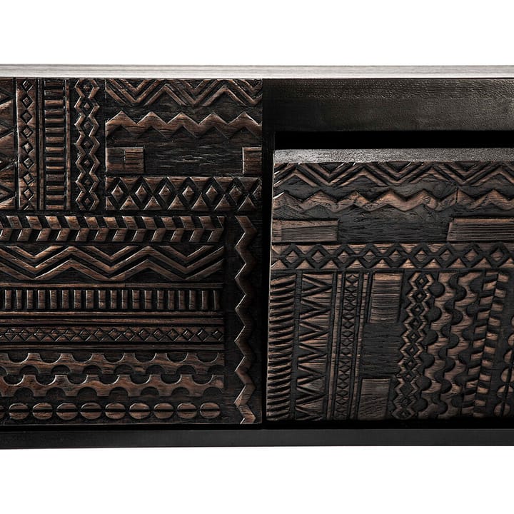 Mobile TV Tabwa , Teak nero 51x240 cm Ethnicraft