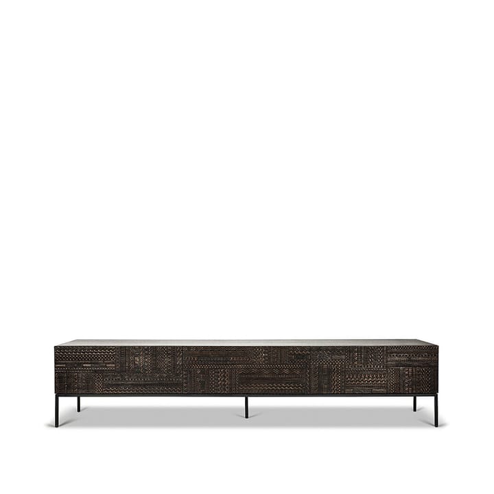 Mobile TV Tabwa  - Teak nero 51x240 cm - Ethnicraft