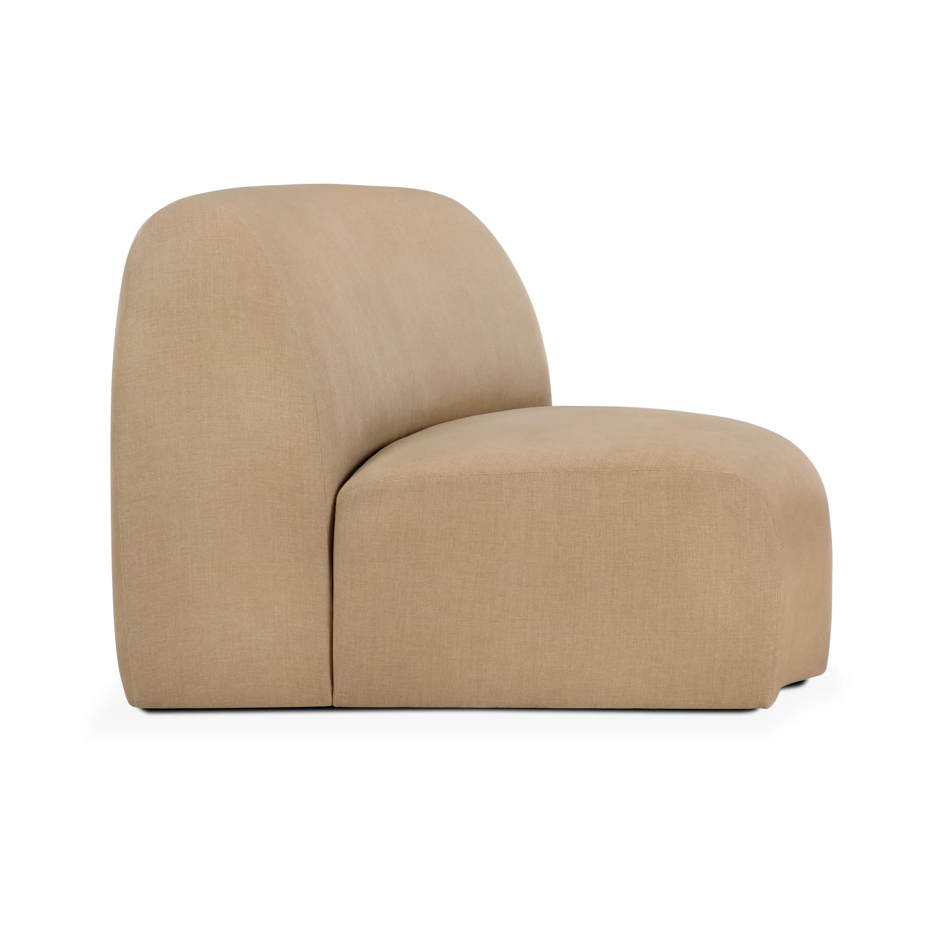 Modulo angolare 45° Bulky modulsoffa, Light sepia Ethnicraft