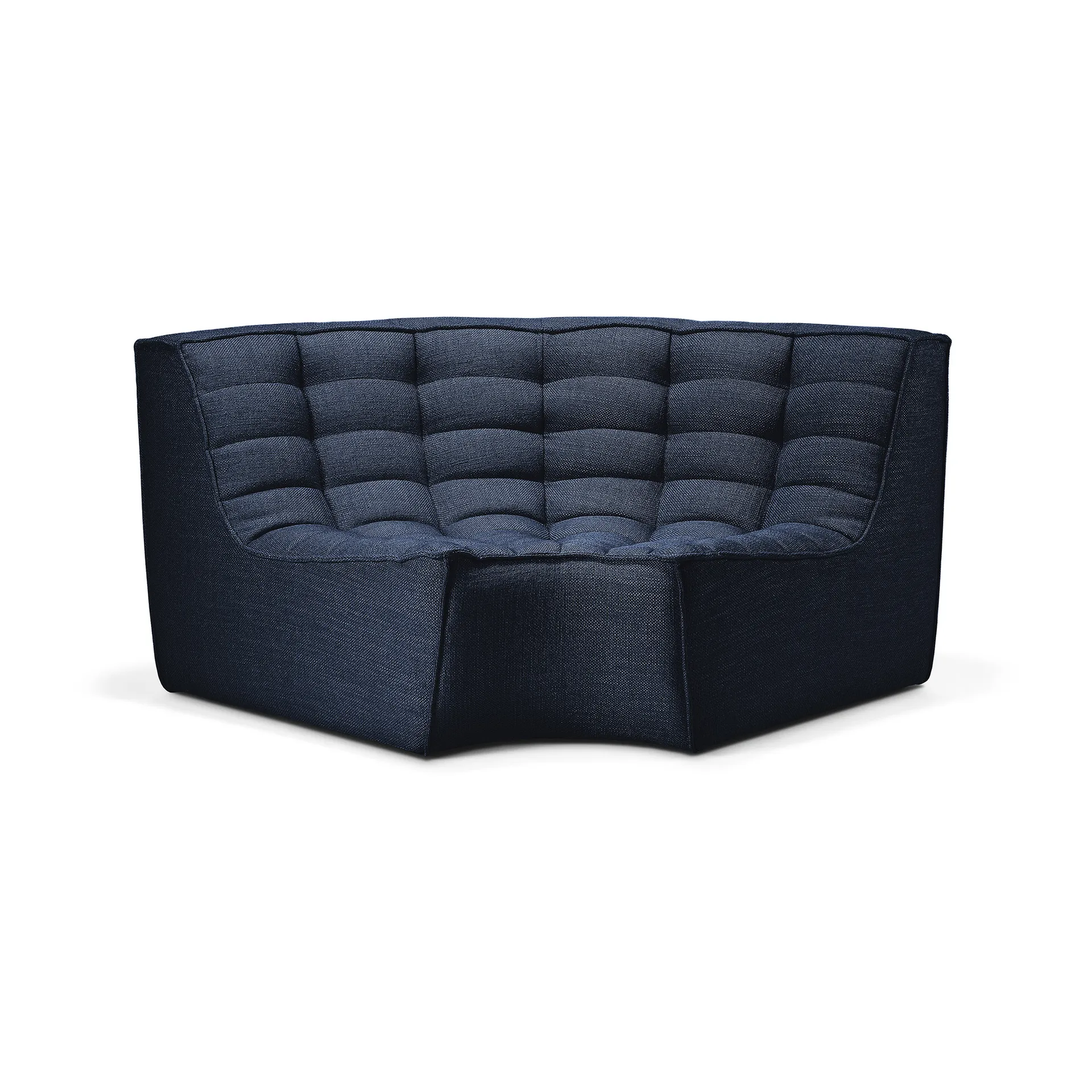 Modulo angolare arrotondato 90° N701 , Graphite Eco Ethnicraft