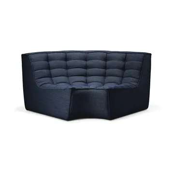 Modulo angolare arrotondato 90° N701  - Graphite Eco - Ethnicraft