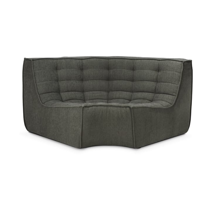 Modulo angolare arrotondato 90° N701  - Moss Eco fabric - Ethnicraft