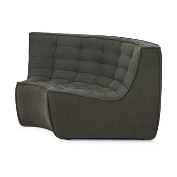 Modulo angolare arrotondato 90° N701  - Moss Eco fabric - Ethnicraft