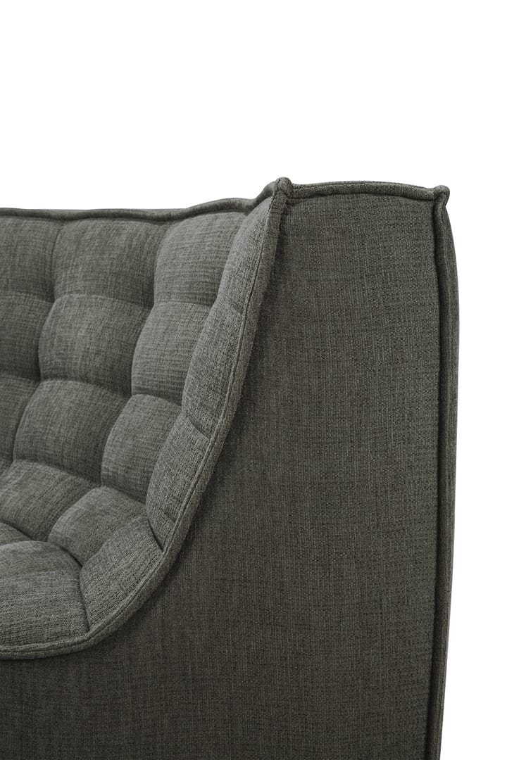 Modulo angolare arrotondato 90° N701 , Moss Eco fabric Ethnicraft