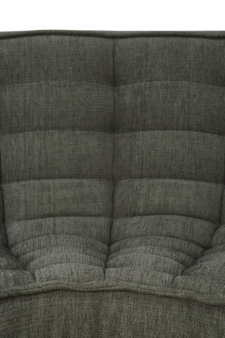 Modulo angolare arrotondato 90° N701 , Moss Eco fabric Ethnicraft