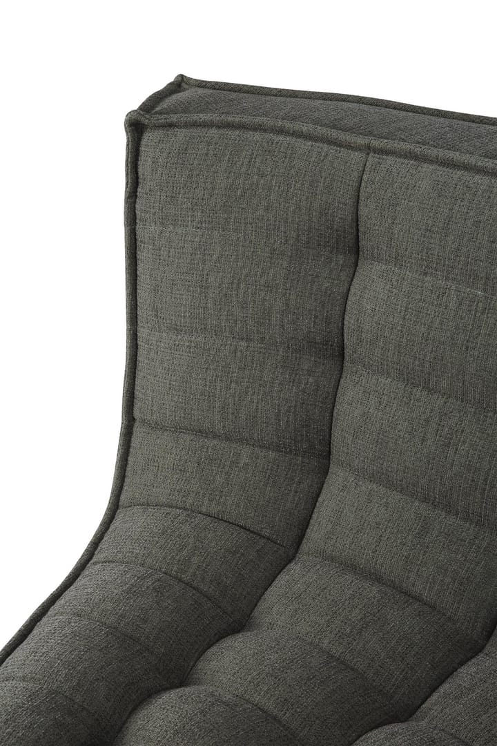 Modulo angolare arrotondato 90° N701 , Moss Eco fabric Ethnicraft