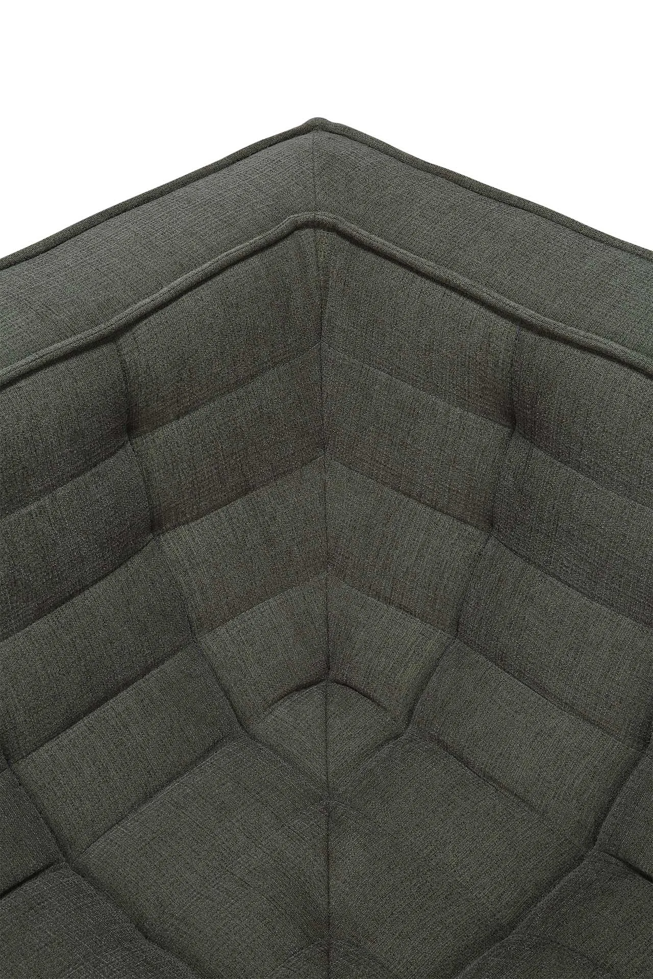 Modulo angolare N701 dritto, Moss Eco fabric Ethnicraft