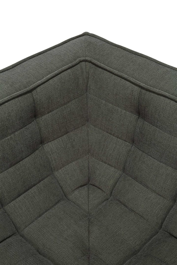 Modulo angolare N701 dritto, Moss Eco fabric Ethnicraft