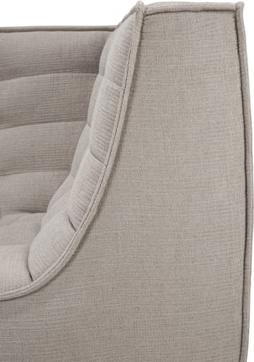 Modulo angolare N701 dritto - Tessuto Ecru beige - Ethnicraft