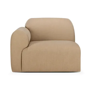 Modulo terminale bracciolo destro Bulky modulsoffa - Light sepia - Ethnicraft