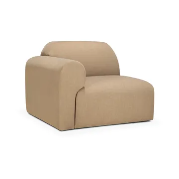 Modulo terminale bracciolo destro Bulky modulsoffa - Light sepia - Ethnicraft